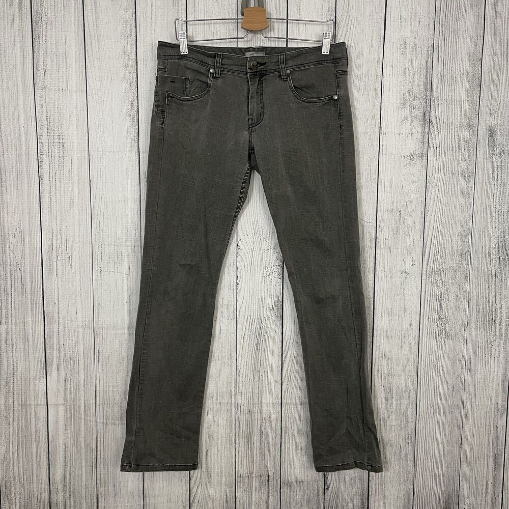 Horny Toad Women's Size 10 Black Light Wash W's Jaywalk Straight Denim Jeans - Picture 7 of 8